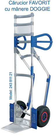 Carucior Favorit cu mānere Doggie