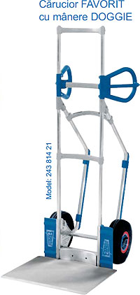 Carucior Favorit cu manere Doggie