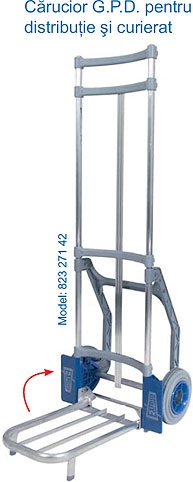 Carucior GPD pentru distributie si curierat