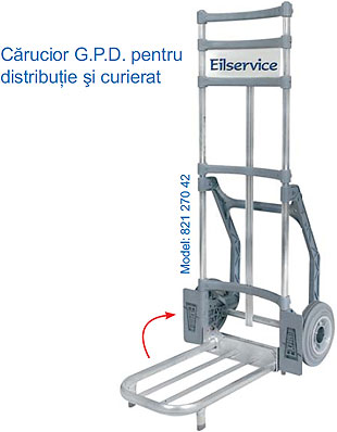 Carucior GPD pentru distributie si curierat